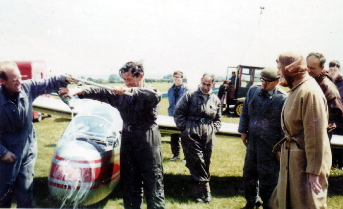 The Blanik is christened