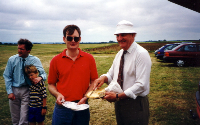 Relaxing after the Presentation
