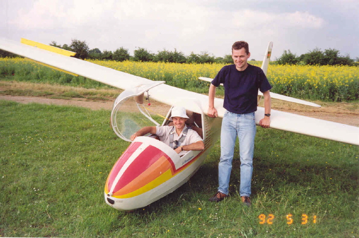 Dominic & Peter with the K8b