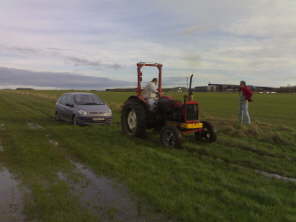 Soon to be on hard ground