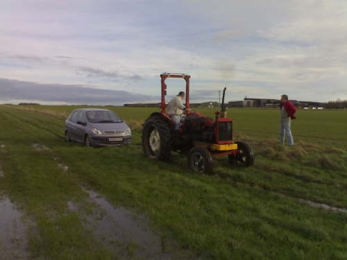 Soon to be on hard ground