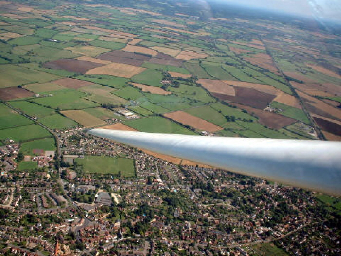 Circling over Haddenham
